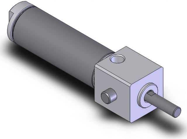 1/2" Bore Details about   Compact Air ASFH12X4 Square Mount HD Magnetic Piston Cylinder